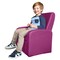 Uncaged Ergonomics StashCuteKidsSofaChairWithStorageComfyToddlerReclinerBlack, SKC-m SKC-m - alternate 1